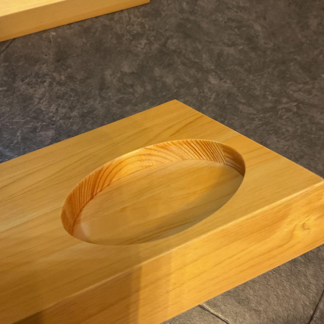 お寿司用　ひのき製　プレート　お寿司　sushi plate