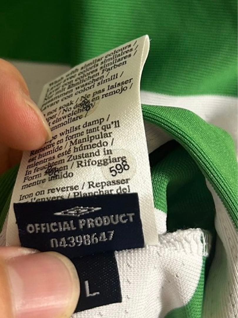 ウェア Y2K vintage 04-05 The Celtic FC UMBRO XL