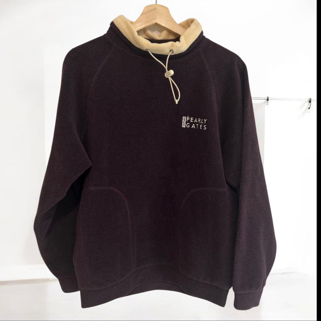 PEARLY GATES パーリーゲイツ ゴルフ　フリース　ボルドー　スポーツ