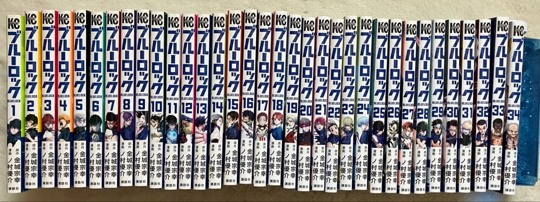 ブルーロック 全巻セット 1-34巻