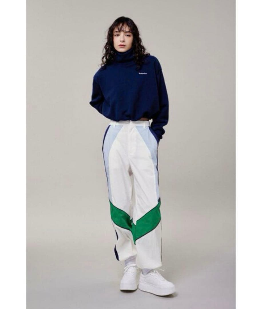 NBB WEEKEND ストレートパンツ ホワイト
