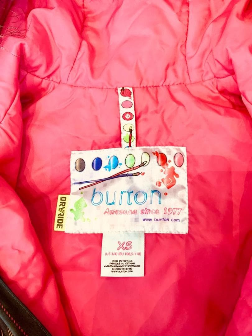 Burton バートン　スノーウェア つなぎ 女の子 キッズ
