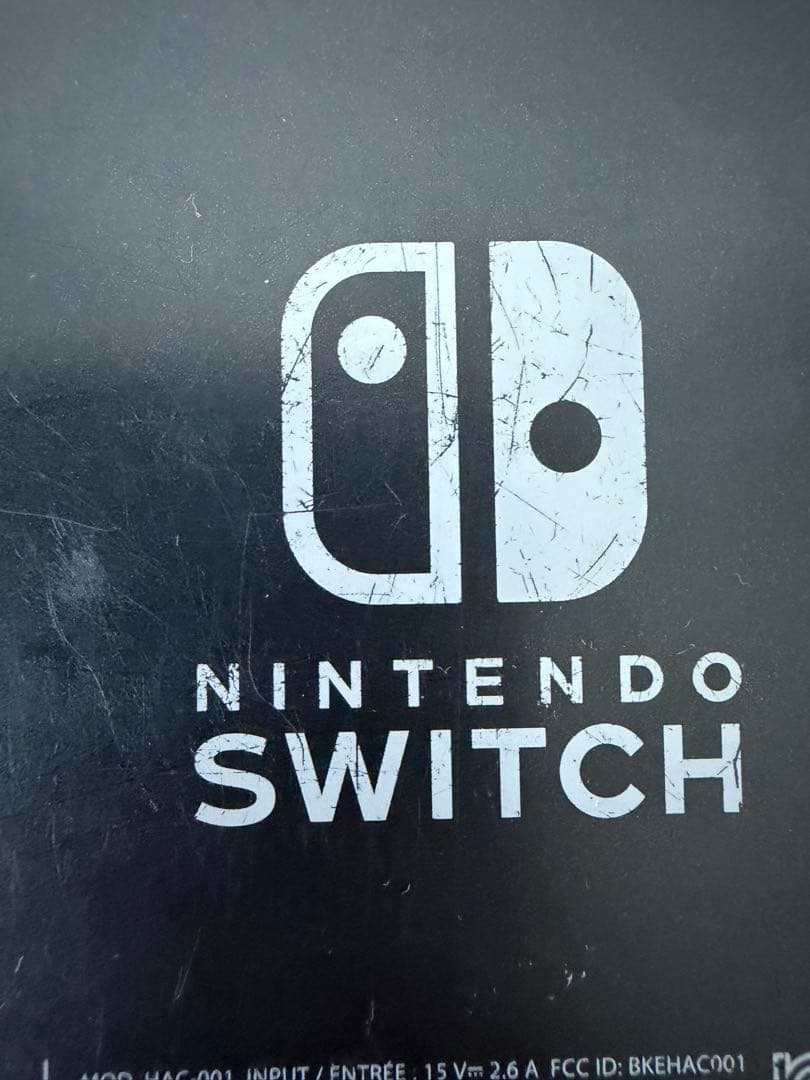 Nintendo Switch ニンテンドースイッチ本体GRN/NBLU箱無し①