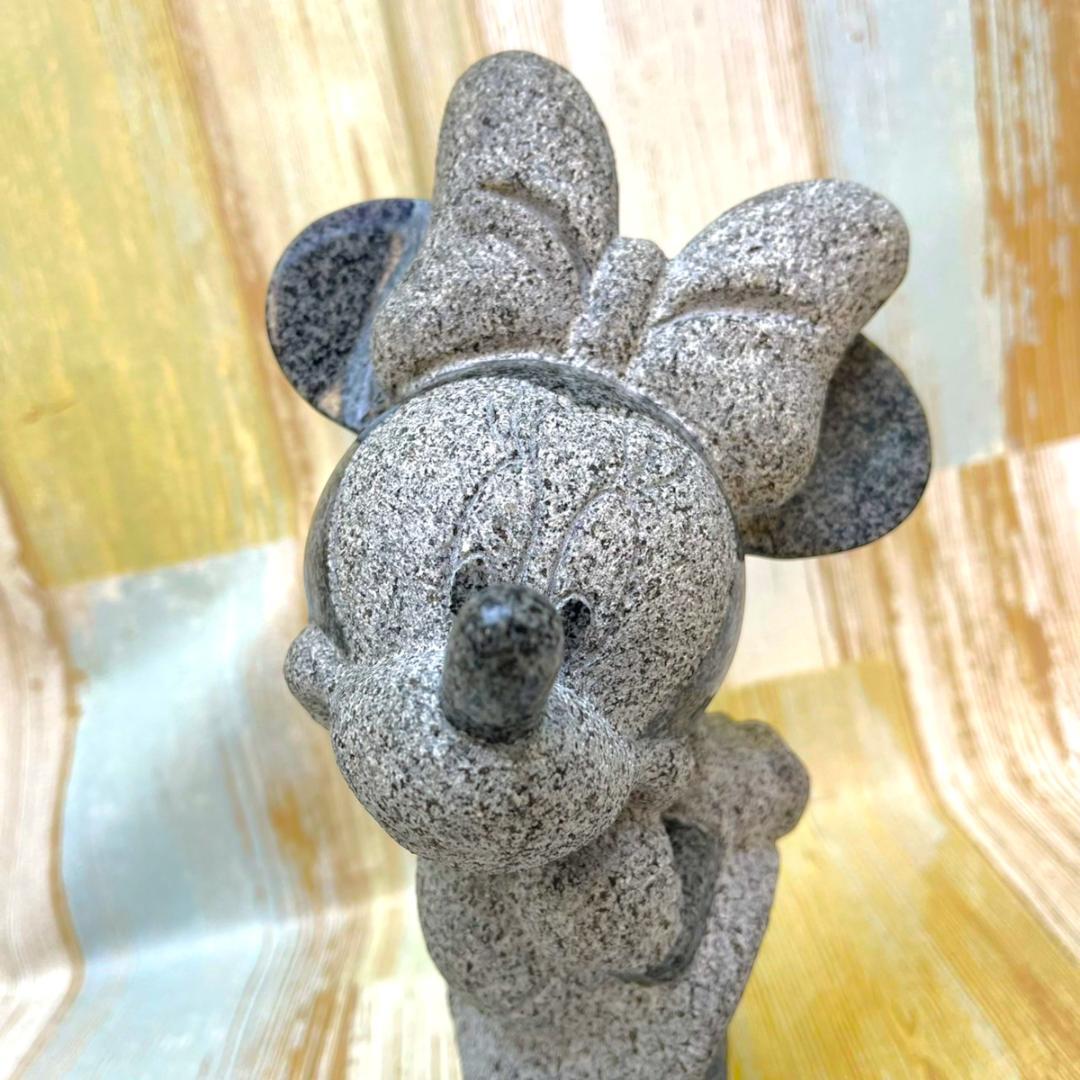 ミニーマウス Minnie Mouse 石像 御影石 スタチュー TAKAO