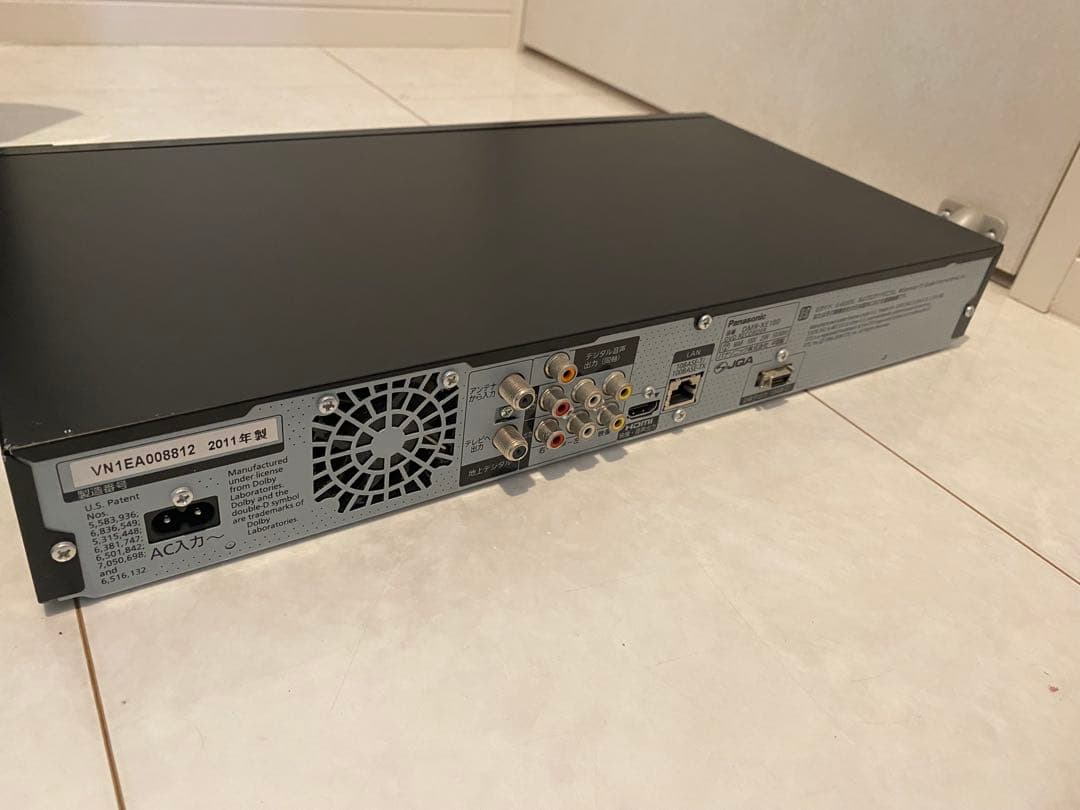 【美品】パナソニック ディーガDMR-XE100 DVDレコーダー