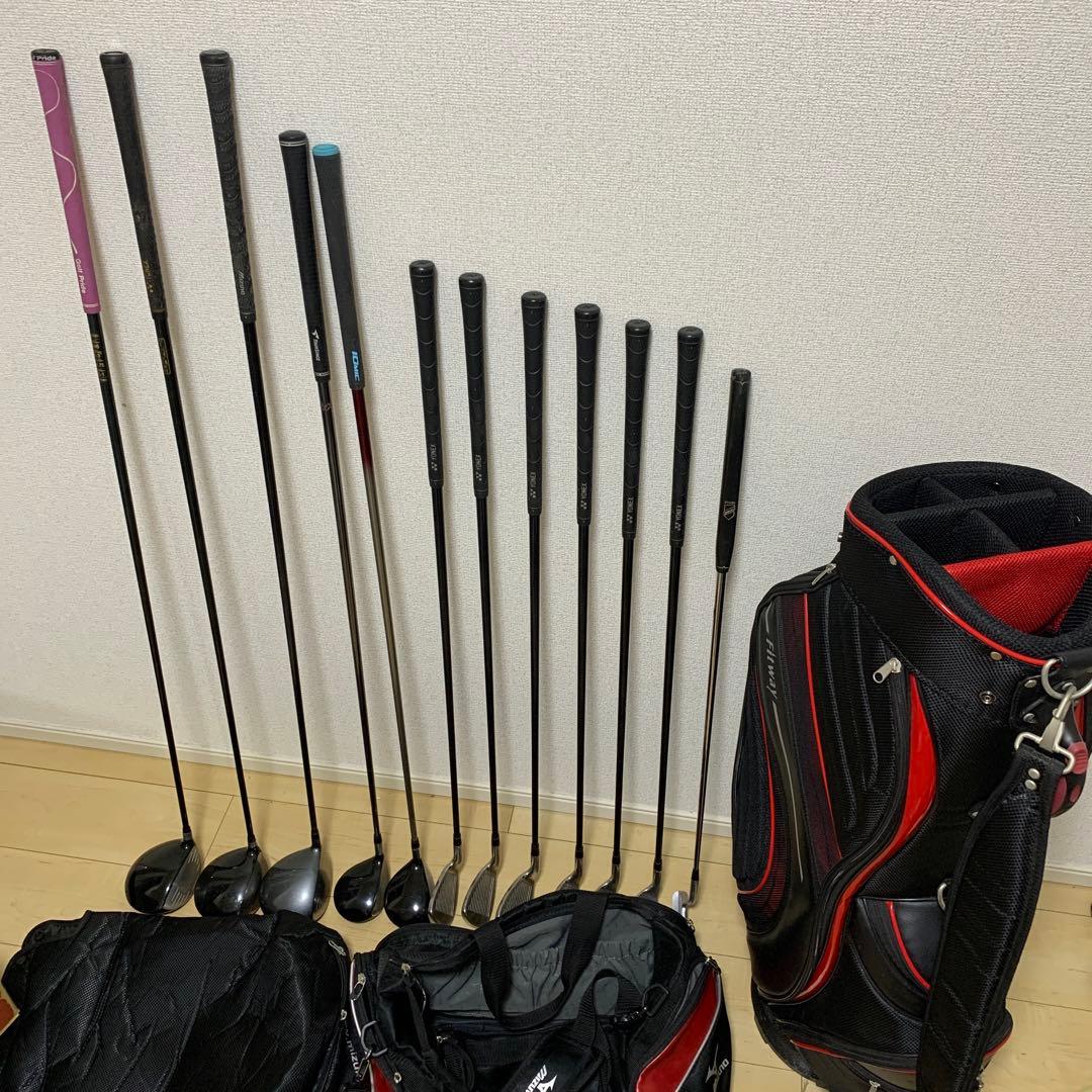 YONEX BRIDGESTONEなどのゴルフクラブセット 14本 右利き用