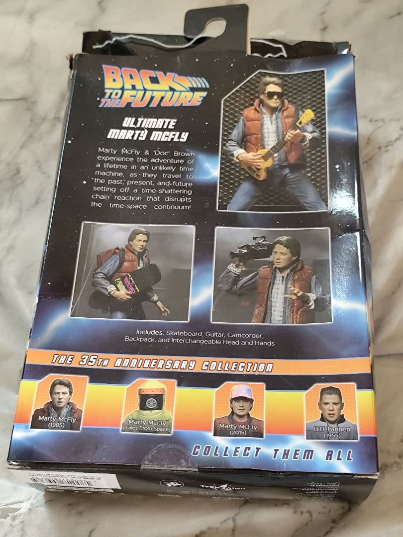 NECA バックトゥーザフューチャー マーティ フィギュア BTTF 映画グッズ