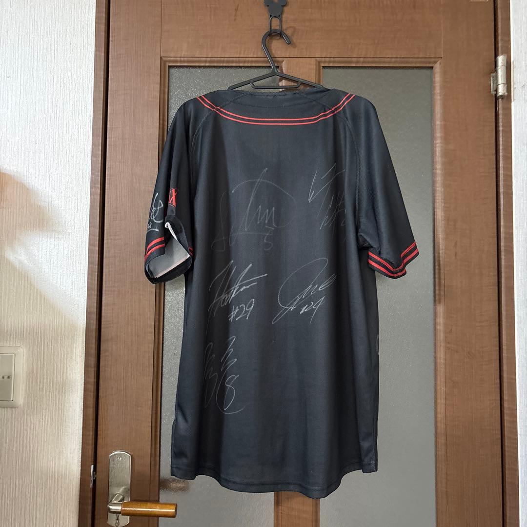 三遠ネオフェニックス　ベースボールTシャツ　サイン入り　XL