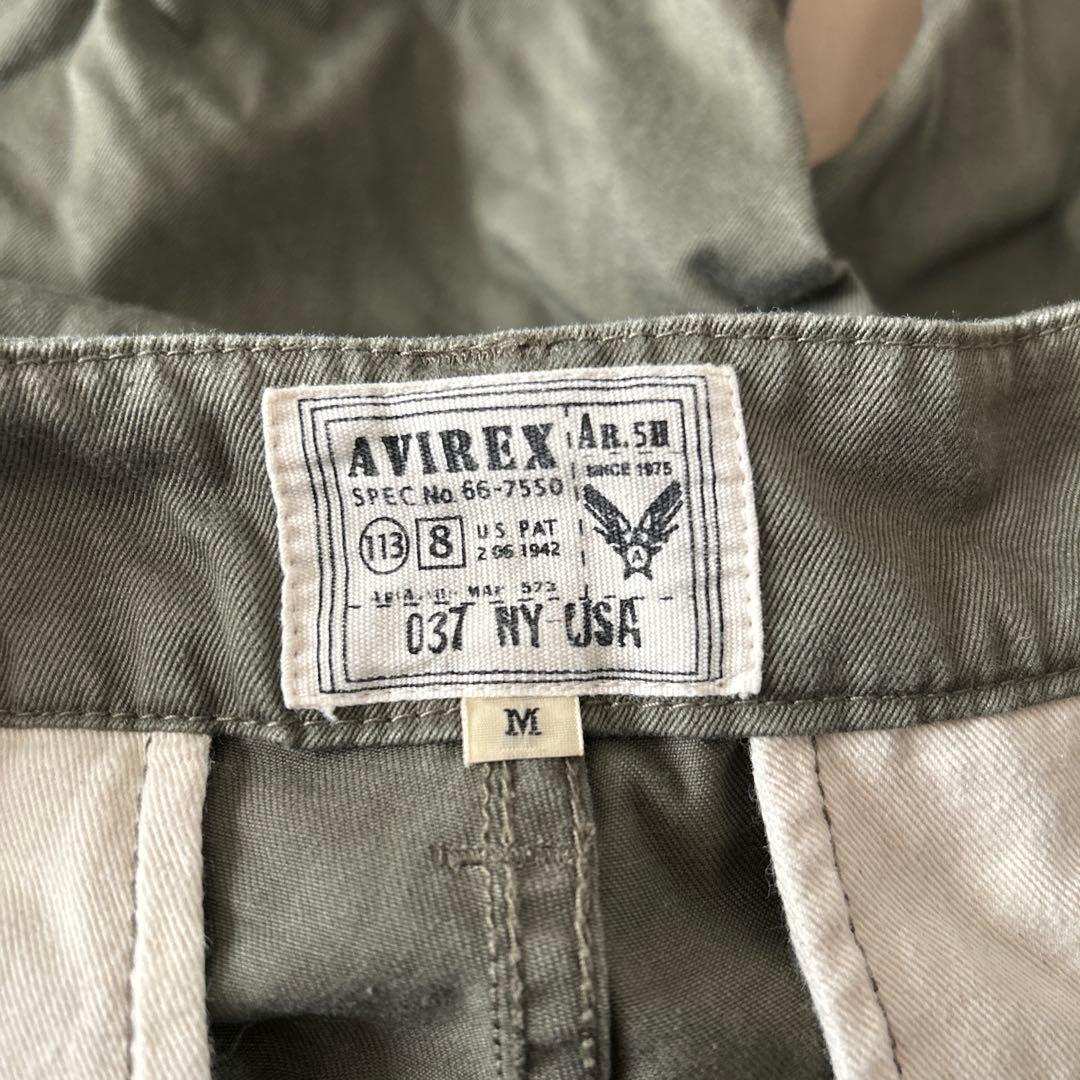 AVIREX オリーブグリーン ファティーグカーゴパンツ　アビレックス
