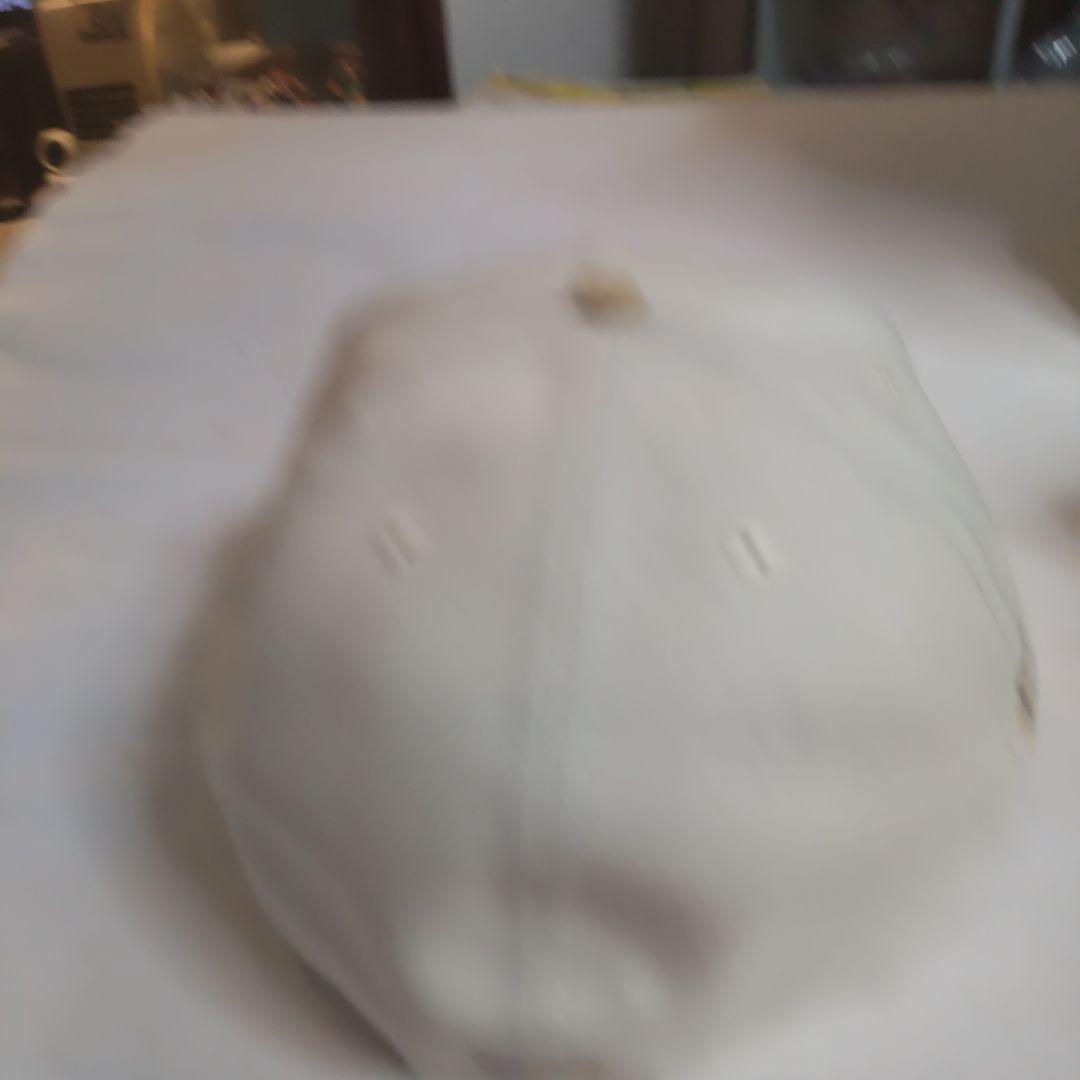 New Era 59FIFTY キャップ 7 1/2 ホワイト/ベージュ、崎山翼