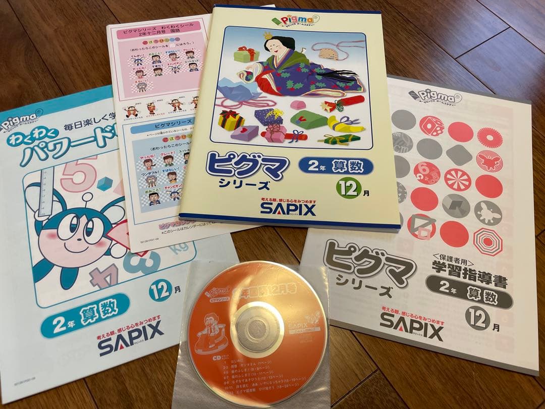 えり 【未記入】サピックス　ピグマ　2年生　通信