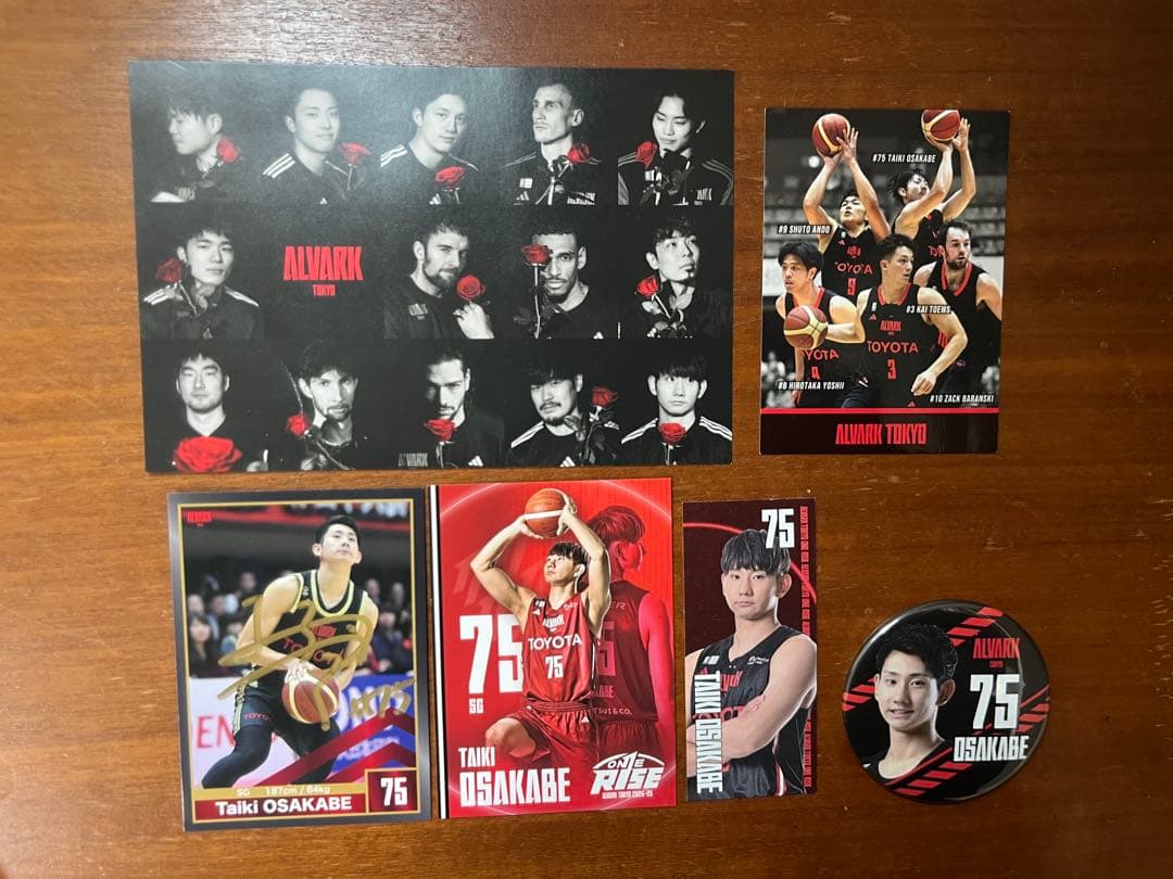 a*n様 【レア・直筆サイン入カード】&他グッズ　アルバルク東京　#75小酒部泰