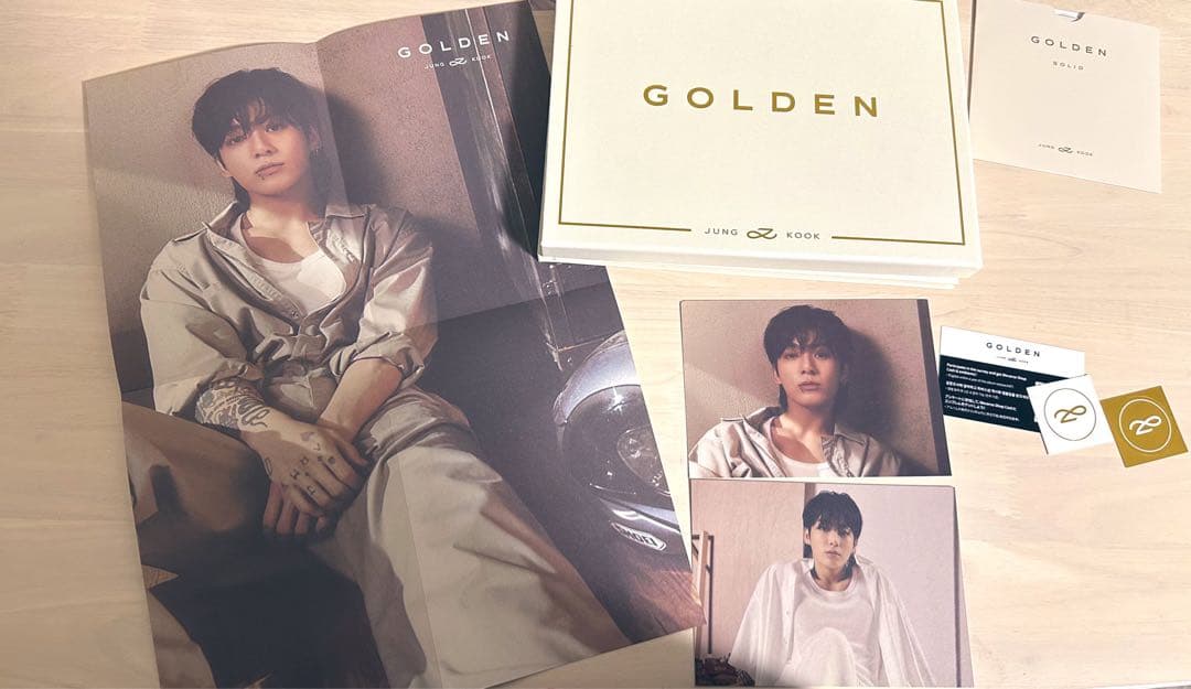 JUNGKOOK GOLDEN アルバム