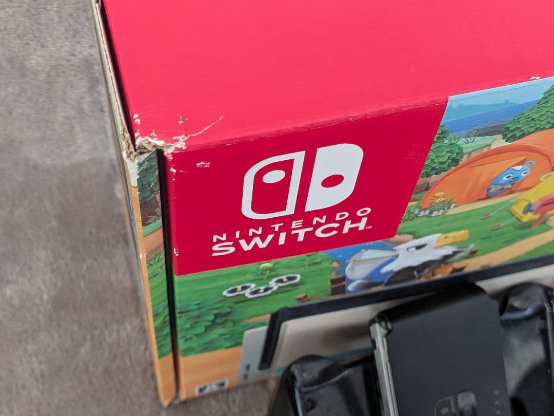 Nintendo Switch 本体 あつ森 付属品あり