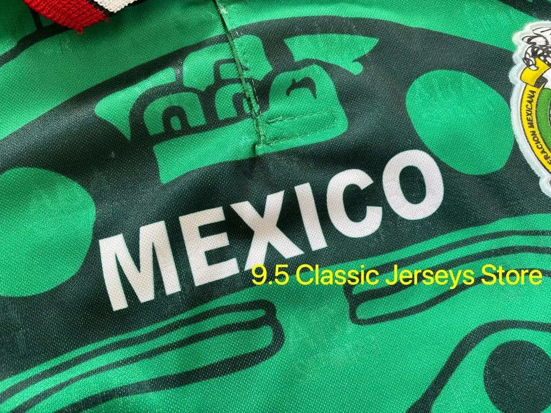 メキシコ代表 1998 ホーム ユニフォーム 長袖 M