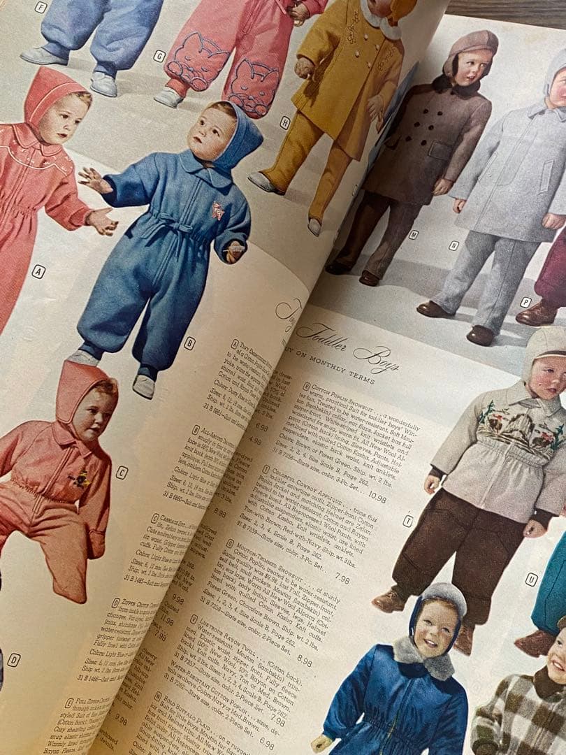 モンゴメリーワード　Montgomery ward ビンテージ　カタログ　40s