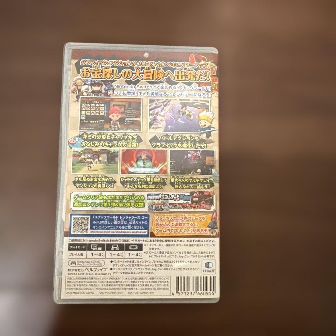 Nintendo Switch snack world trejarers gold