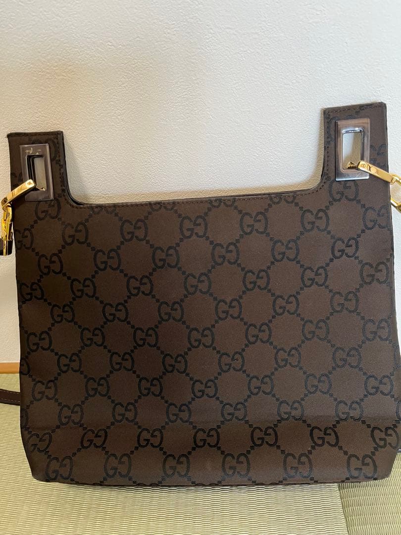 訳あり GUCCI グッチ ブラウン系 バッグ
