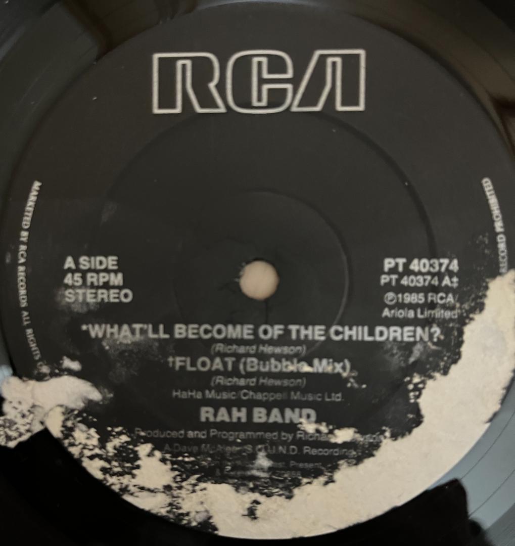 洋楽 RAH BAND WHAT'LL BECOME OF THE CHILDREN?
