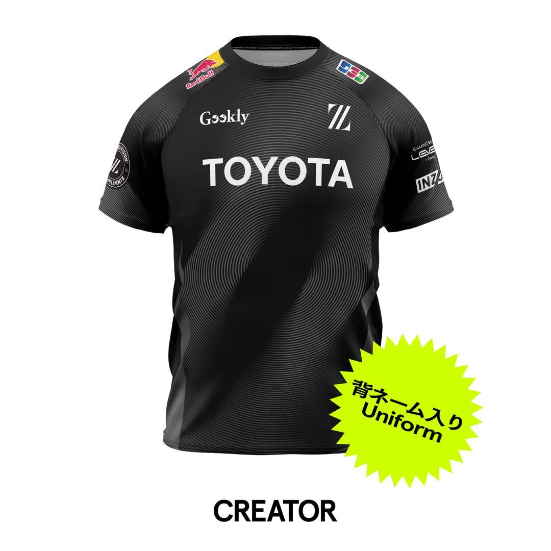 AUTHENTIC JERSEY ZETA ユニフォームM（Lazさん名入り）