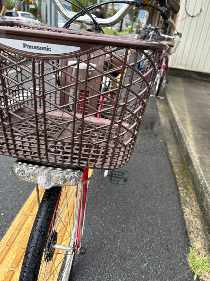 中古Panasonic電動アシスト自転車　8Ah 大阪