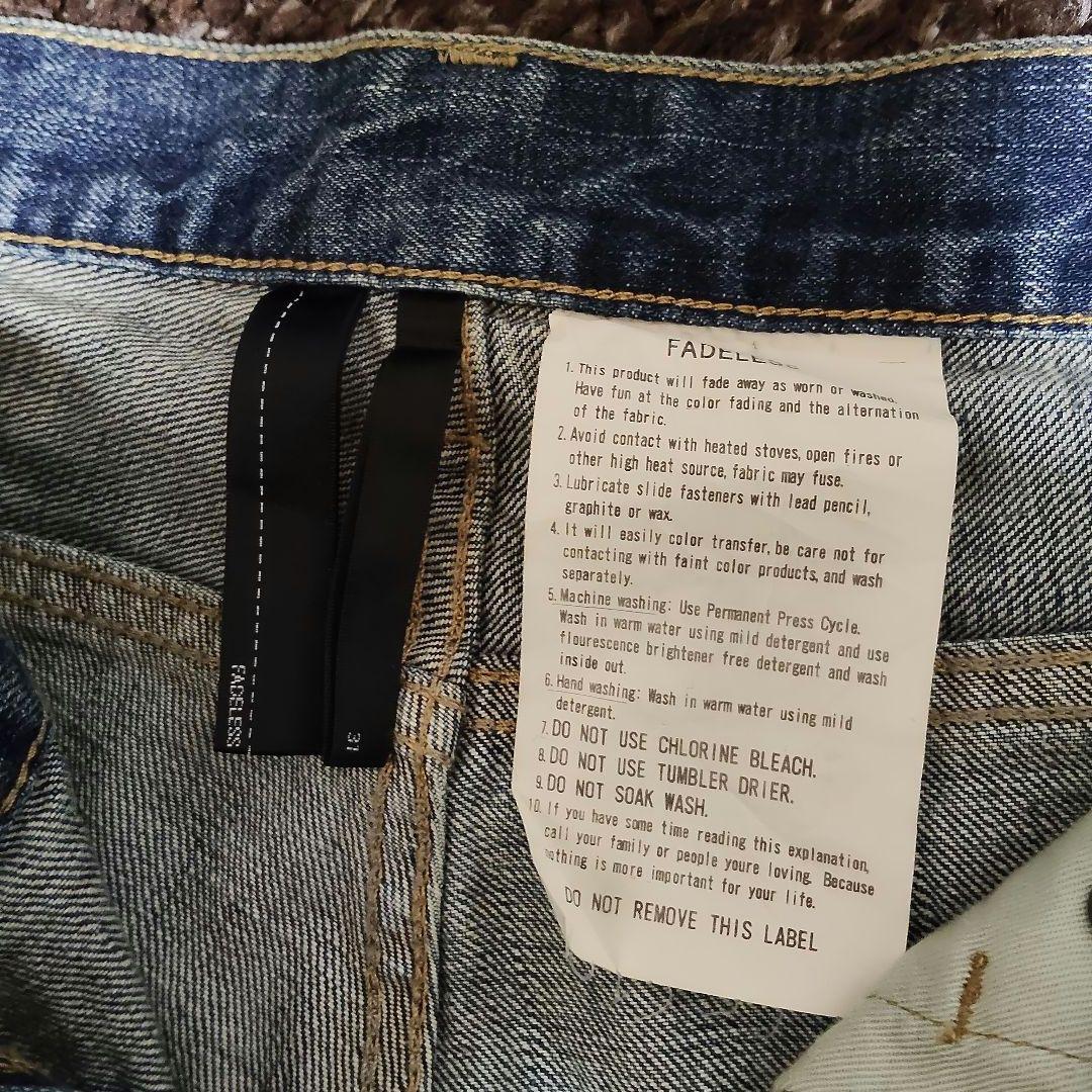 新品 FADELESS フェイドレス デニム ジーンズ アメリカンラグシー L