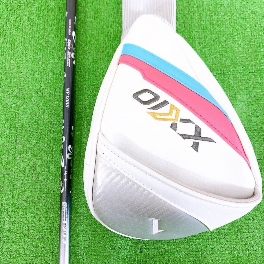 ツ91★希少エクリュホワイト ゼクシオ12 XXIO12 レディースドライバー