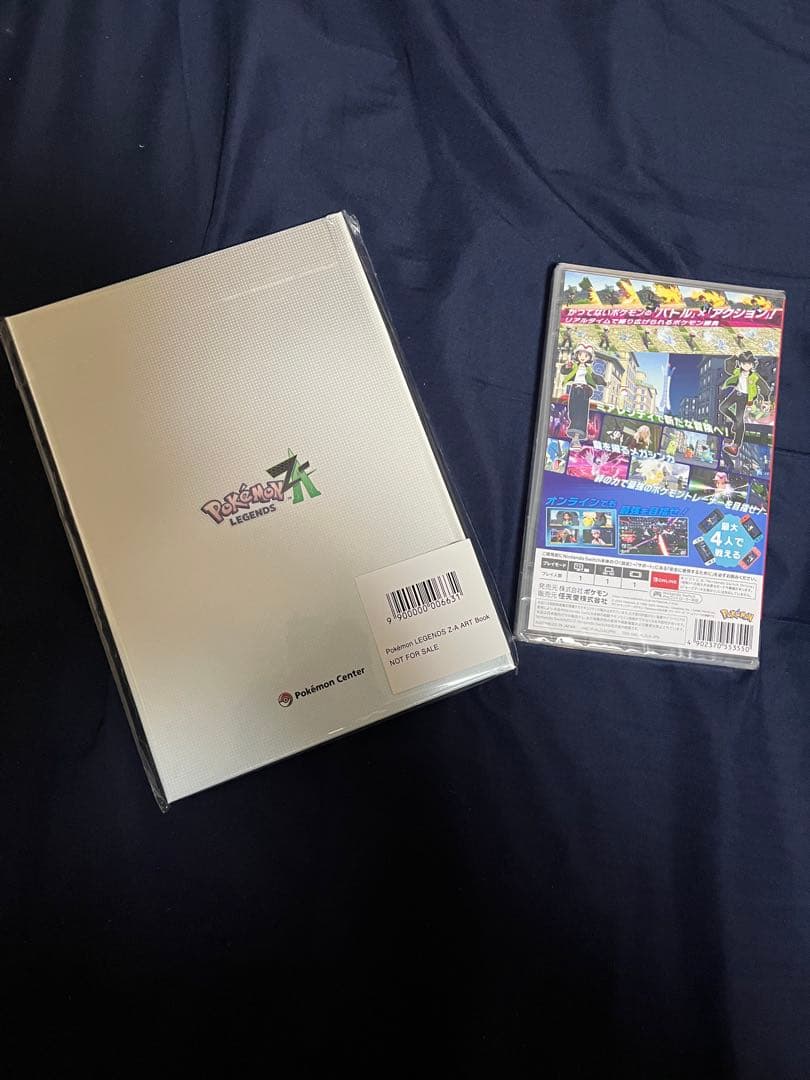 ポケットモンスターZA　Switch版　ポケセン予約特典アートブックセット