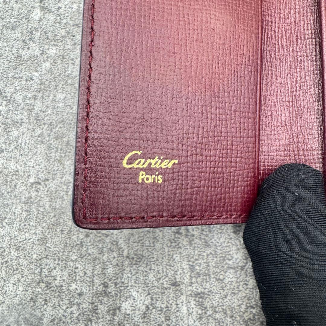 小物 Cartier Must de Cartier Leather Key Case