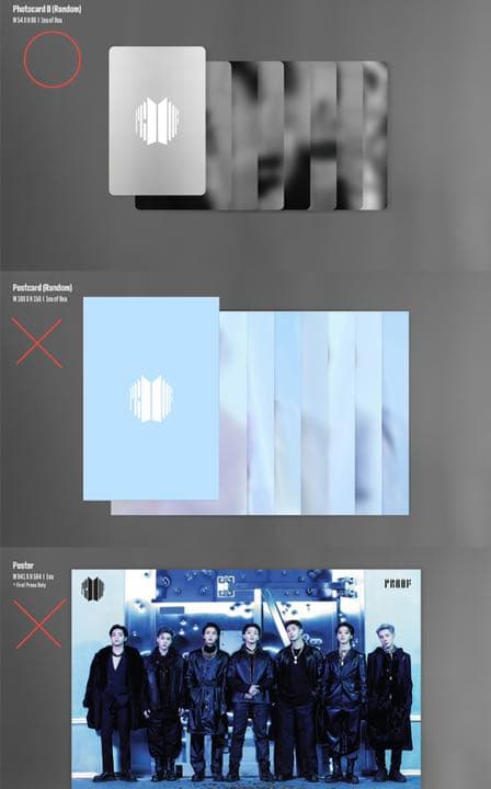 BTS  PROOF  アルバム ナムジュンセット
