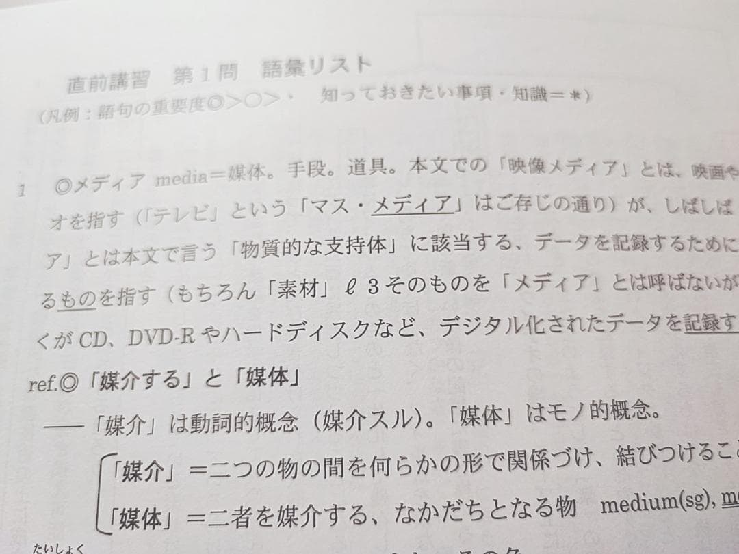 鉄緑会の恩田先生による直前東大現代文解説冊子問題フルセット　駿台　河合塾　東進