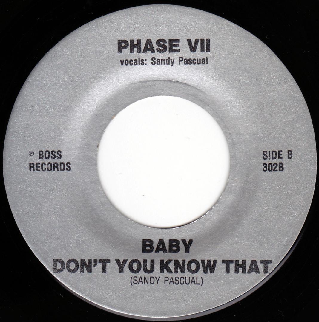 洋楽 Always/Baby Don't You Know That/ Phase 7