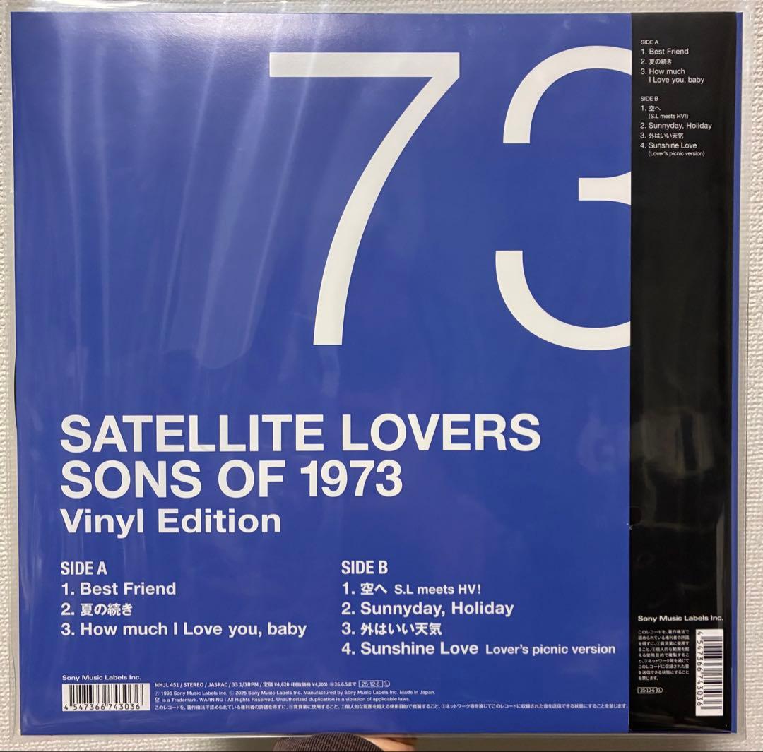 SATELLITE LOVERS SONS OF 1973 レコード