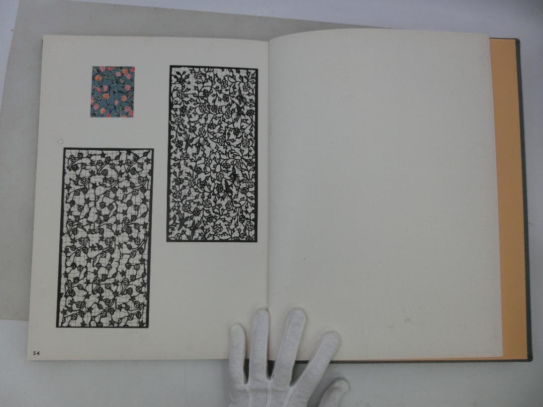 古琉球型紙　鎌倉芳太郎　京都書院