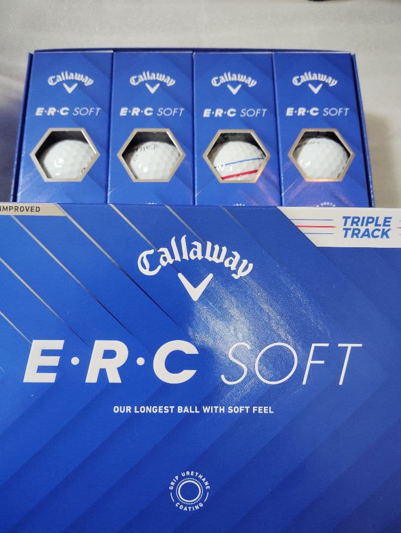 Callaway ERC SOFT 25 TRPLTRK 12球　ホワイト