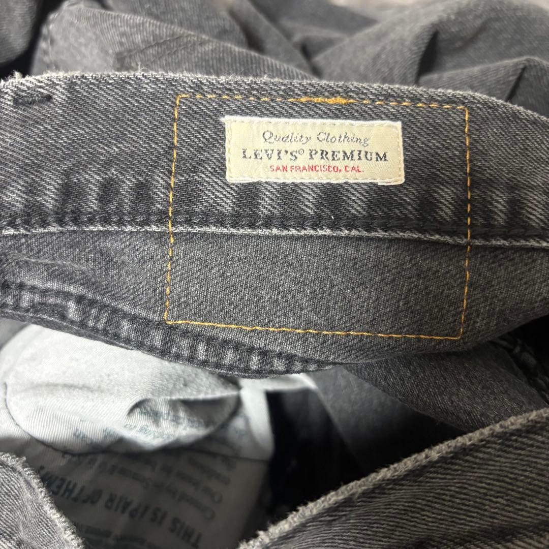 美品✨Levi's デニムジャケット　1st セットアップ　黒　W31 L30