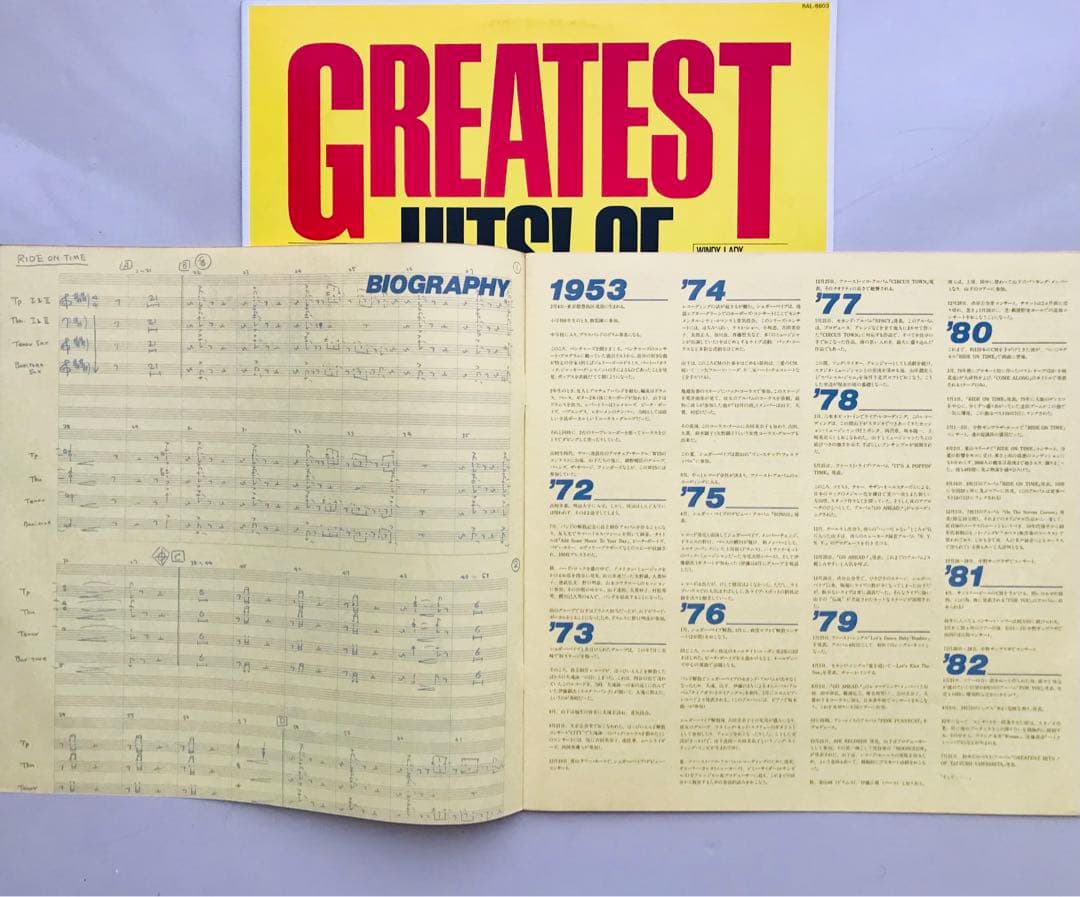 山下達郎/FOR YOU & GREATEST HITS! OF 2枚セット！