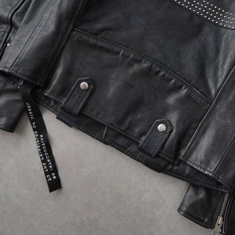 未使用 ＤＩＥＳＥＬ　レザー　ライダース　ジャケット　スタッズ　ディーゼル