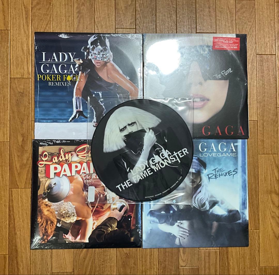 希少⭐️LADY GAGA⭐️レディーガガ⭐️レコード⭐️5枚セット