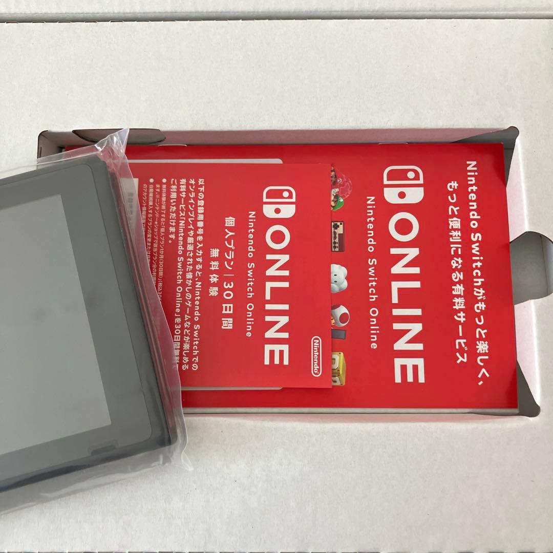 【美品】Nintendo Switch カスタマイズモデル グレー ケース付き