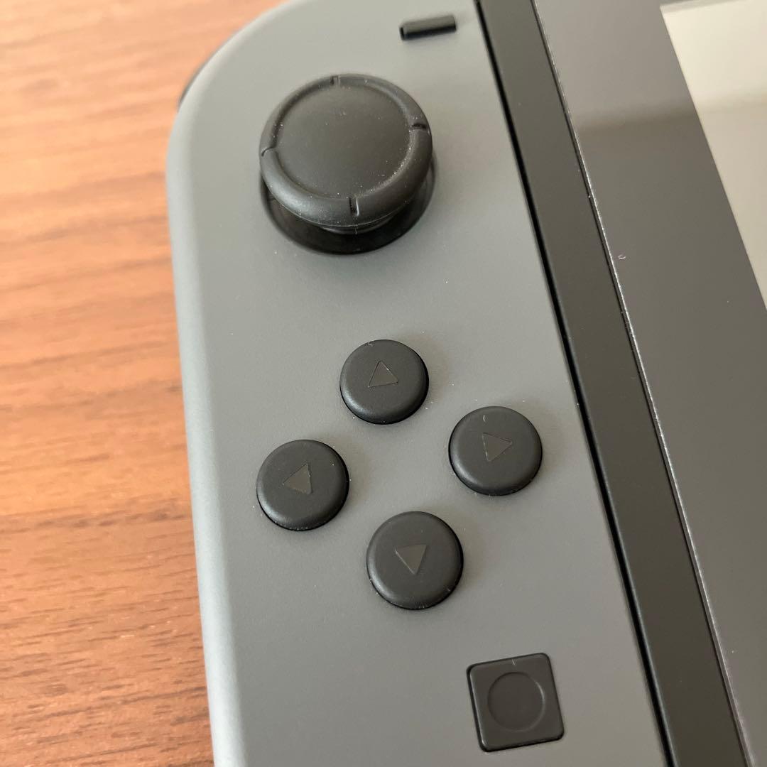 【美品】Nintendo Switch カスタマイズモデル グレー ケース付き