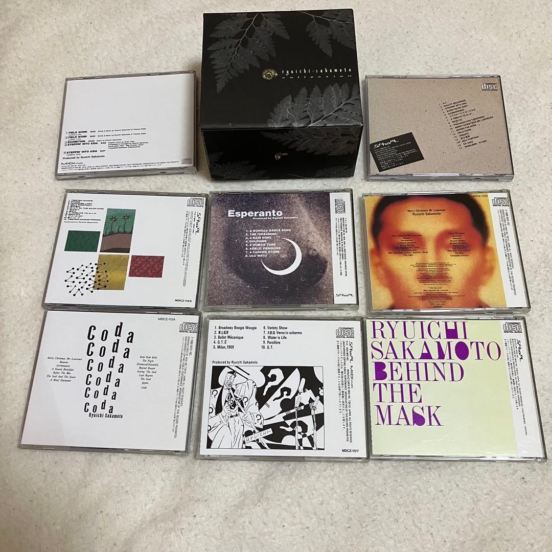 CD Ryuichi Sakamoto 坂本龍一 BOX8枚組 音楽図鑑