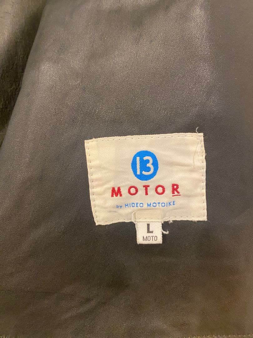 MOTOR by Hideo Motoike オイルドワックスホースレザー L