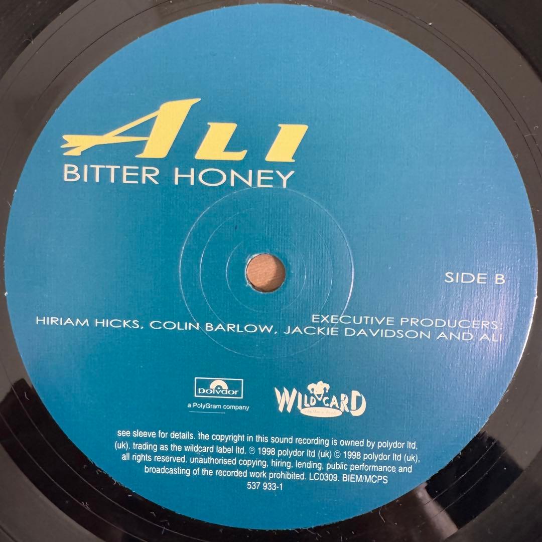 洋楽 ALI / BITTER HONEY