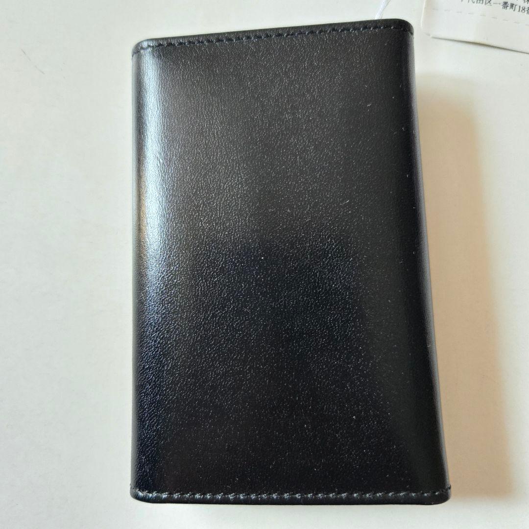 【新品・未使用】CELINE レザーキーケース 黒