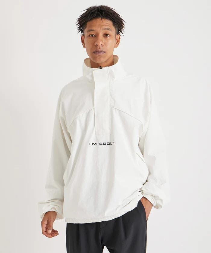 Hypegolf ハイプゴルフ撥水 ハーフジップジャケット