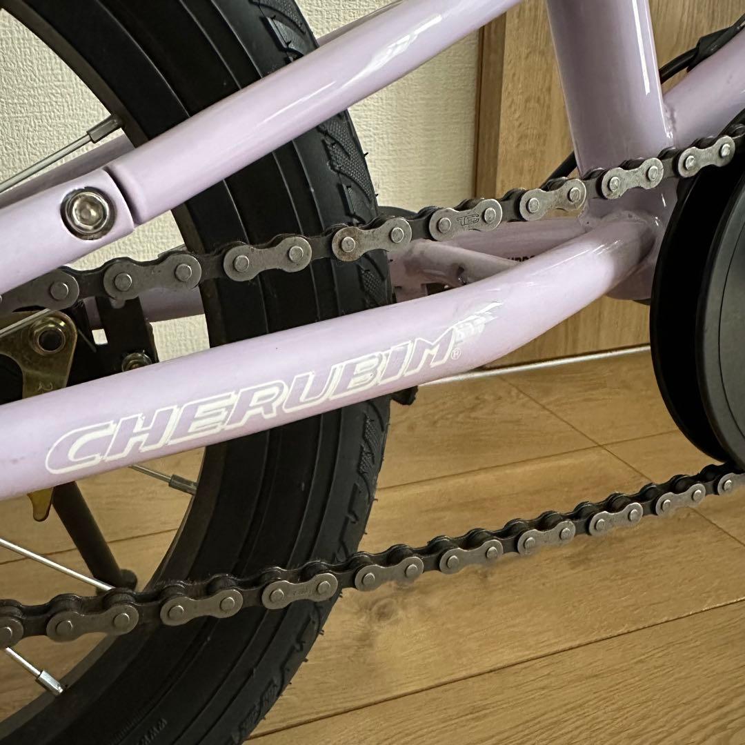 美品 へんしんバイク C14 パープル Henshin Bike