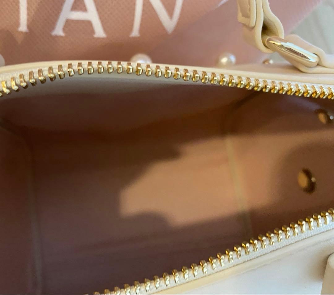 DIANA 《Pearl Collection》 パールポイントミニボストン