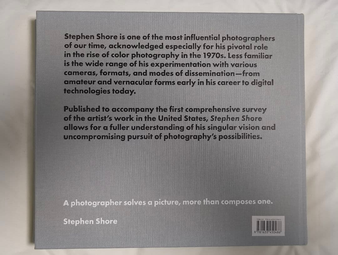 アート・デザイン・音楽 stephen shore moma