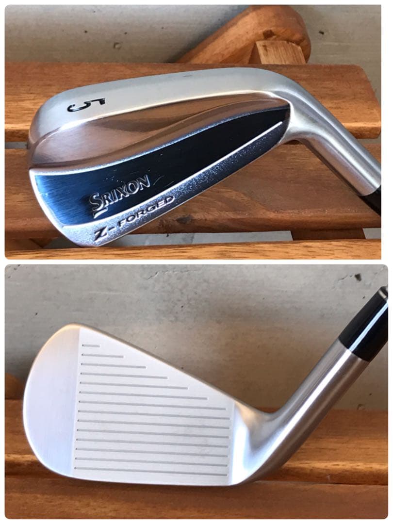 【美品】SRIXON Z-FORGED アイアン7本セット（♯4-PW）